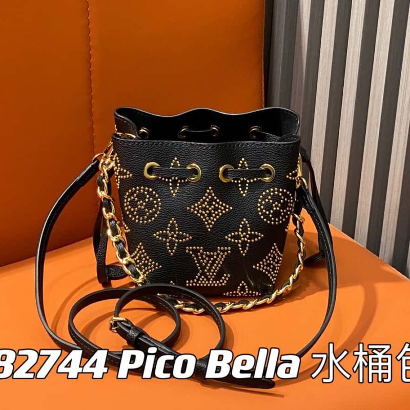 【原单精品】M46828老花 升级防污皮 碗豆包系列 Croissant MM可颂包 2024早春系列
