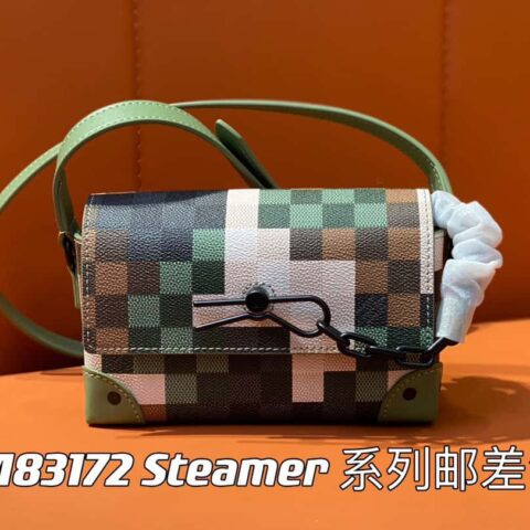 【原单精品】M83172迷彩格子 邮差包系列 新款 Steamer 系列邮差包 M81783为 New Classics 系列