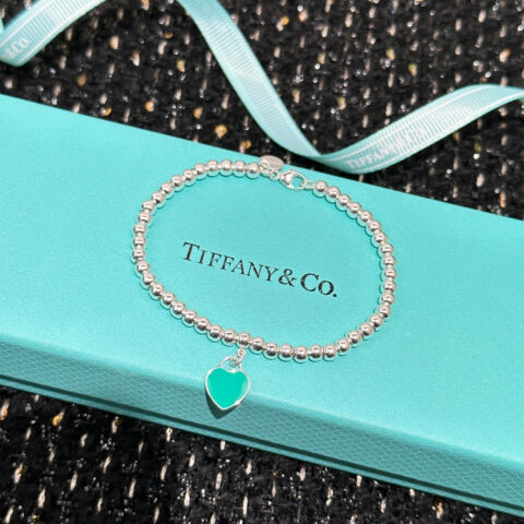 ☀Tiffany&Co.蒂芙尼桃心爱心❤️手链