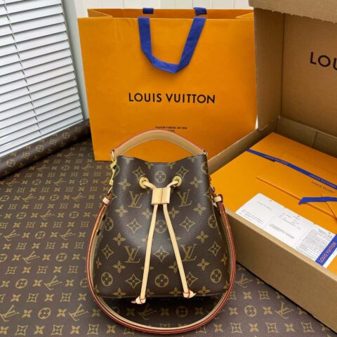 LV 新款NÉONOÉ BB 老花水桶包 M46581