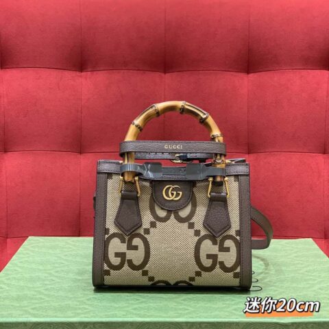 GUCCI Diana 帆布托特包 655661