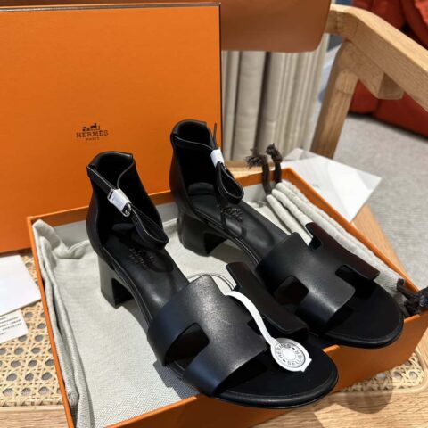 Hermès H高跟凉鞋