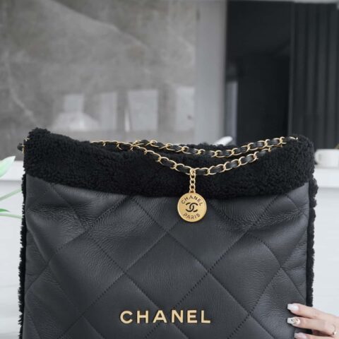 CHANEL 季节限定泰迪熊款 AS3261黑色