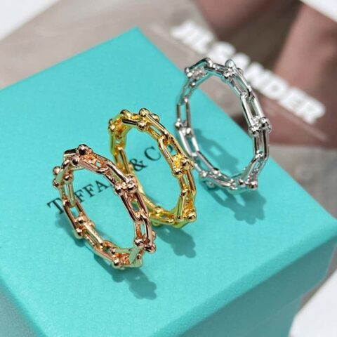 ☀️原单货 ☀️Tiffany&co 蒂芙尼HardWear系列 马蹄光面戒指 ☀️