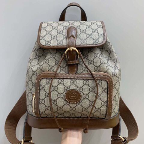 GUCCI Retro系列双肩背包 674147