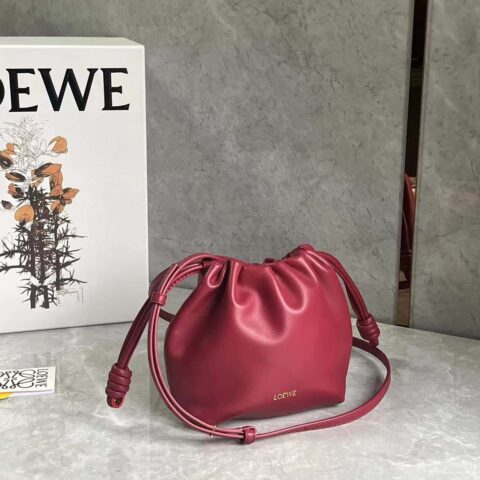 LOEWE 新款小荷包福袋 0805砖红色 23CM