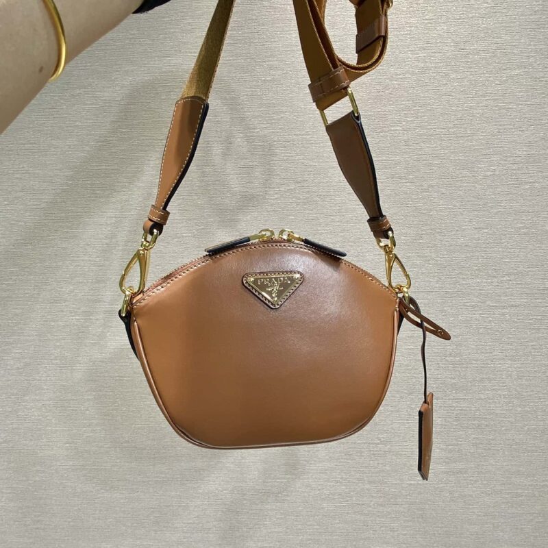 PRADA🎉新款单肩包🎉1BH212🎉🎉 棕色