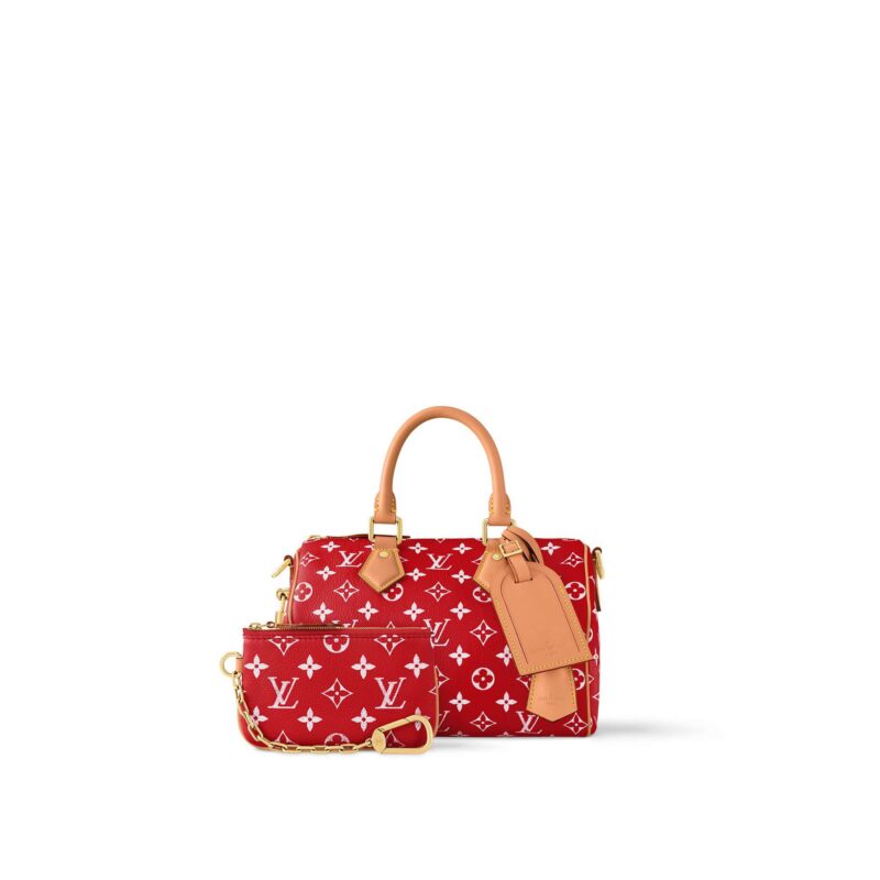 【原单精品】M24425红色 SPEEDY P9 BANDOULIÈRE25 手袋