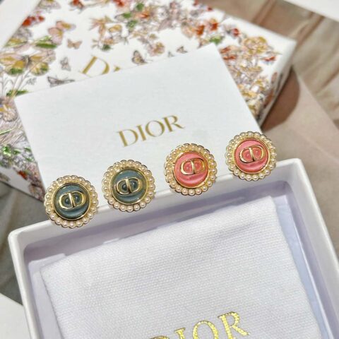 新款☑️DIOR迪奥CD珍珠耳环耳钉