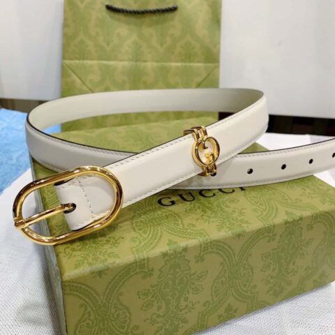GUCCI 2024早春系列女士腰带 2.5cm