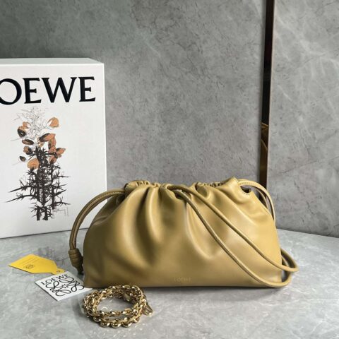 LOEWE Flamenco Purse福袋 0803沙漠黄30cm