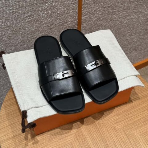 Hermès kelly男士拖鞋