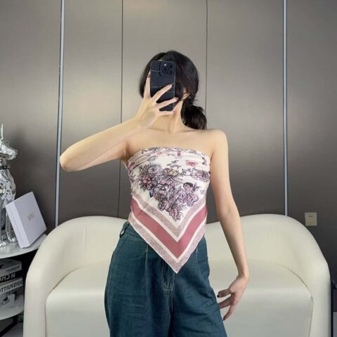 DIOR 墨西哥花朵 丝巾