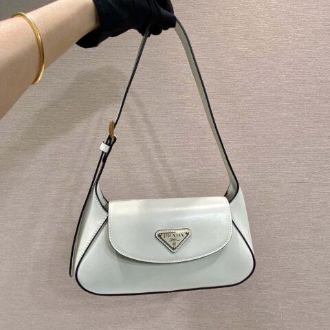 PRADA🎉新款单肩包🎉1BD358白色