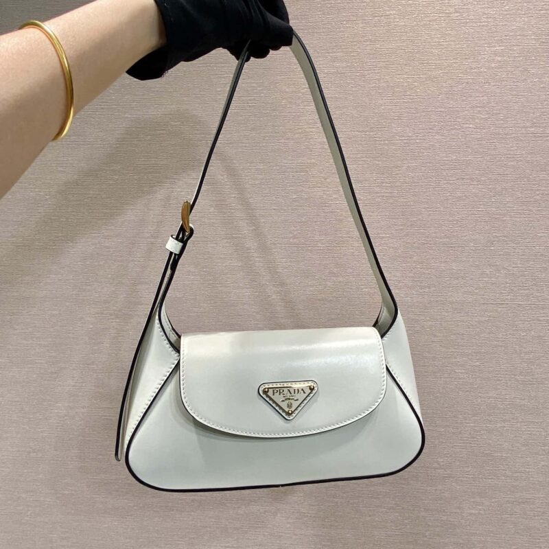 PRADA🎉新款单肩包🎉1BD358白色