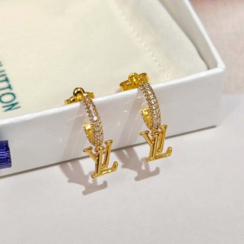 ❗️新品❗️ M01732  ☀Louis Vuitton 路易威登LV ICONIC 耳钉耳环 ☀