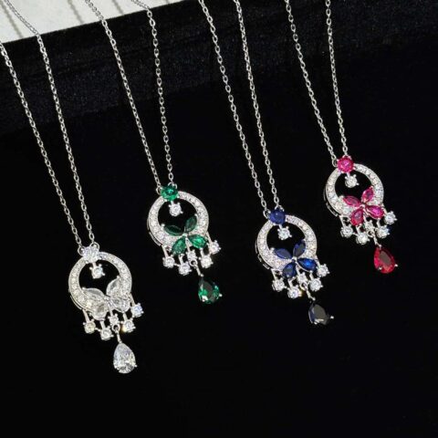 ❗️新品❗️ GRAFF格拉夫彩钻蝴蝶🦋项链