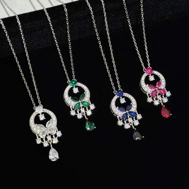 ❗️新品❗️ GRAFF格拉夫彩钻蝴蝶🦋项链