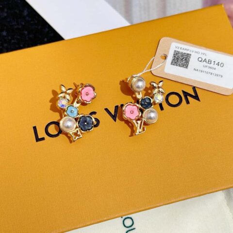 ❗️新品❗️ M01642 ☀Louis Vuitton 路易威登IV BOTANICA 耳环耳钉 ☀