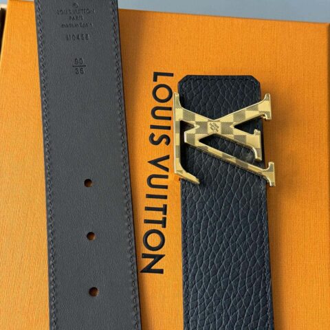 LV 男士腰带DamierLV双面腰带 4.0毫米 m0458