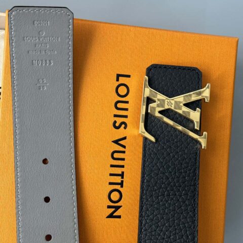LV 男士腰带DamierLV双面腰带 4.0毫米 m0458