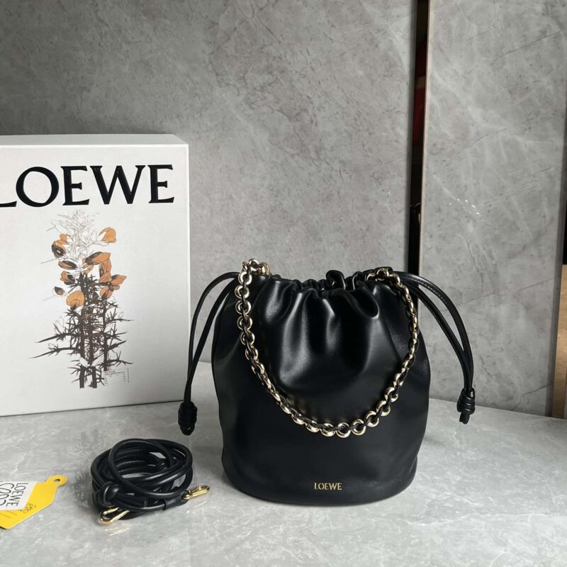 LOEWE Flamenco Purse Bucket 水桶手袋 0806黑色