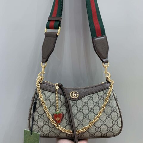 GUCCI ophidia草莓链条包 735132