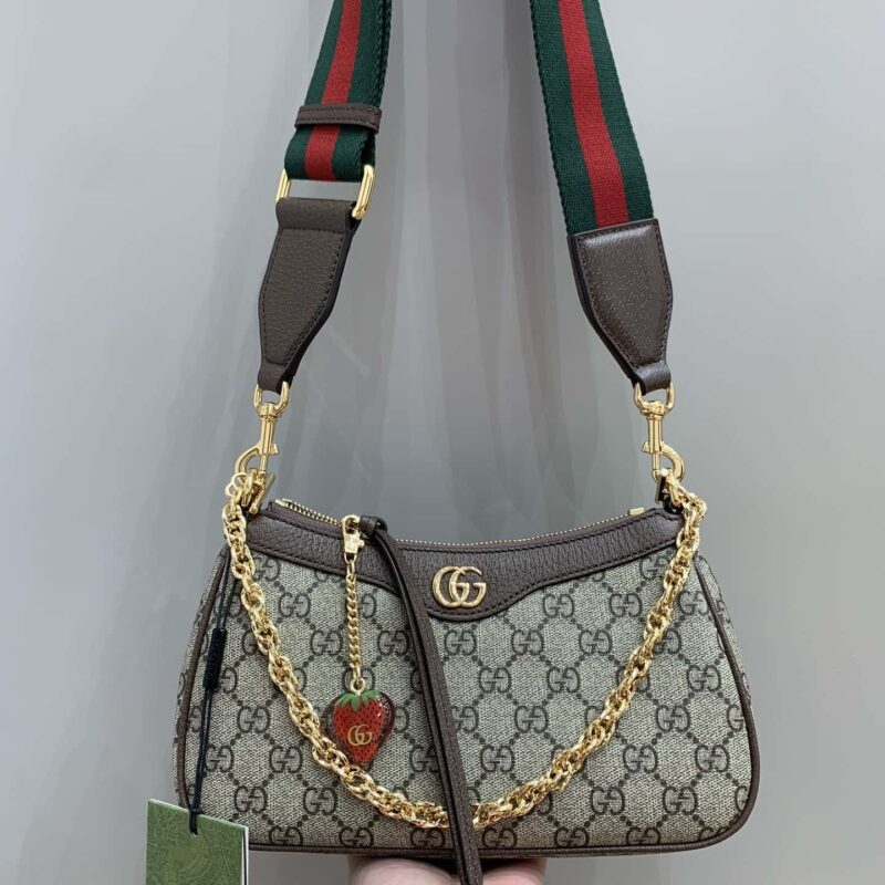 GUCCI ophidia草莓链条包 735132