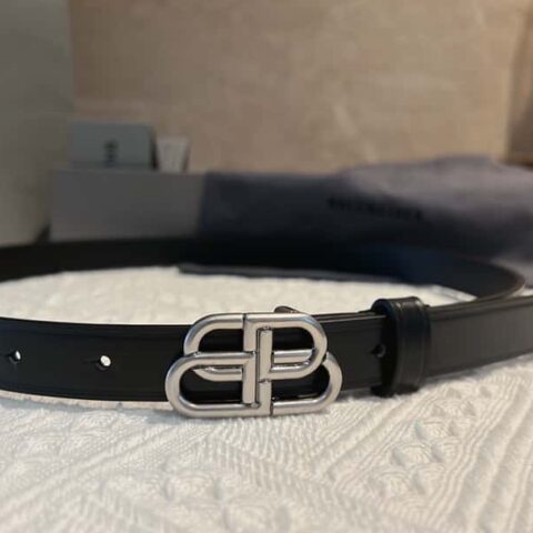 BALENCIAGA巴黎世家 锁扣BB腰带 2.5CM