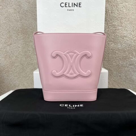 celine CUIR TRIOMPHE小号光滑牛皮水桶包 198243