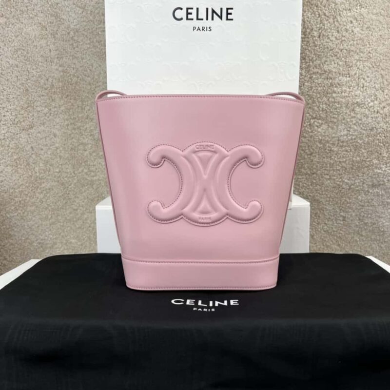 celine CUIR TRIOMPHE小号光滑牛皮水桶包 198243