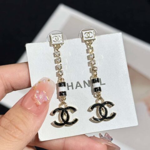 ❗️新品❗️☀️新款☑️ 香奈儿c2双c流苏耳钉耳环 ☀️