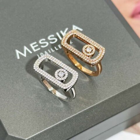 ❗️新品❗️ ☀️Messika梅西卡SO MOVE系列 满钻灵动戒指 ☀️
