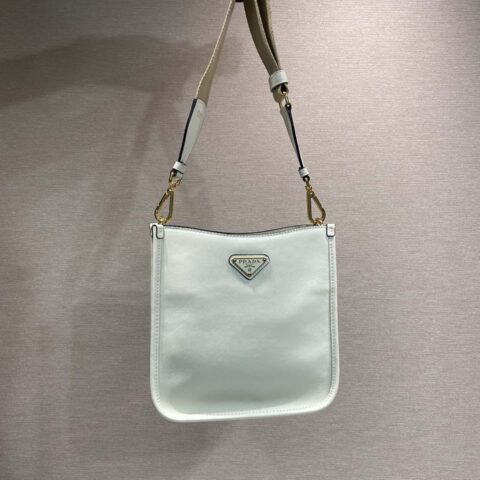 PRADA👏新款双肩带包👏1BH220🎉tote包