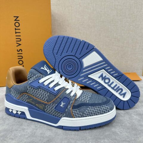 💋💍L家新品 L*V 路易～当季新品上架 TRAINER 系列运动鞋1AD6DI