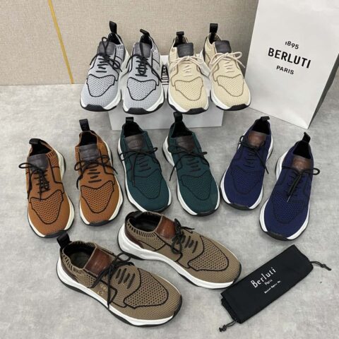 💋💍 布鲁提 Berlut* Shadow 飞织运动鞋履