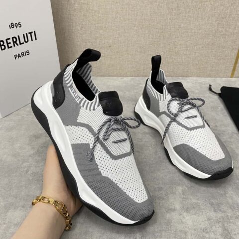 💋💍 布鲁提 Berlut* Shadow 飞织运动鞋履