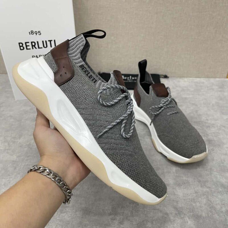 💋💍Berlut* 布鲁提新品 Shadow飞织运动鞋