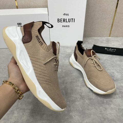 💋💍Berlut* 布鲁提新品 Shadow飞织运动鞋