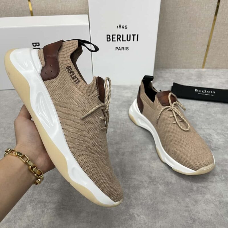 💋💍Berlut* 布鲁提新品 Shadow飞织运动鞋