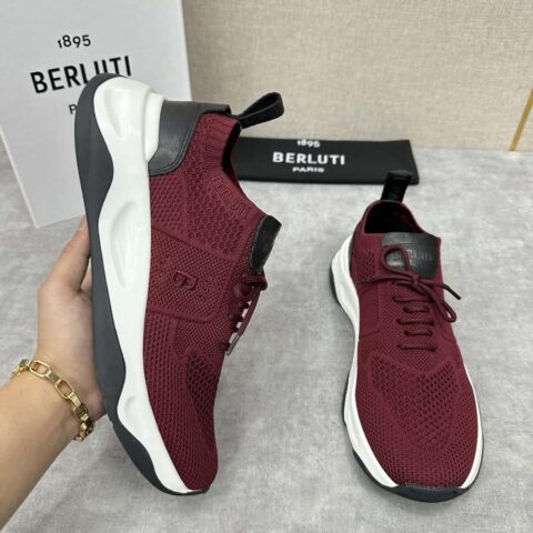 💋💍 布鲁提 Berlut* Shadow 飞织运动鞋履