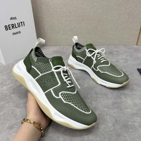 💋💍 布鲁提 Berlut* Shadow 飞织运动鞋履