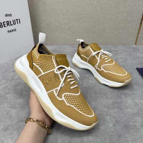 💋💍 布鲁提 Berlut* Shadow 飞织运动鞋履