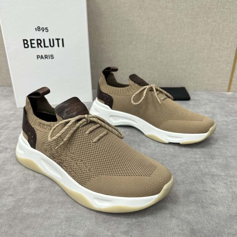 💋💍Berlut* 布鲁提新品 Shadow飞织运动鞋