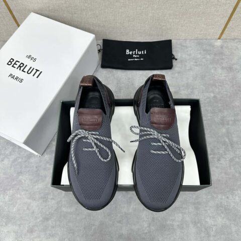 💋💍Berlut* 布鲁提新品 Shadow飞织运动鞋