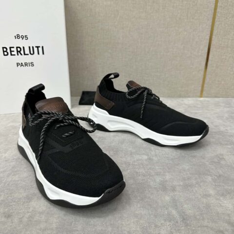 💋💍Berlut* 布鲁提新品 Shadow飞织运动鞋