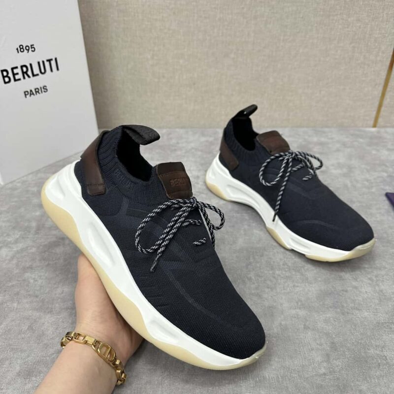 💋💍Berlut* 布鲁提新品 Shadow飞织运动鞋