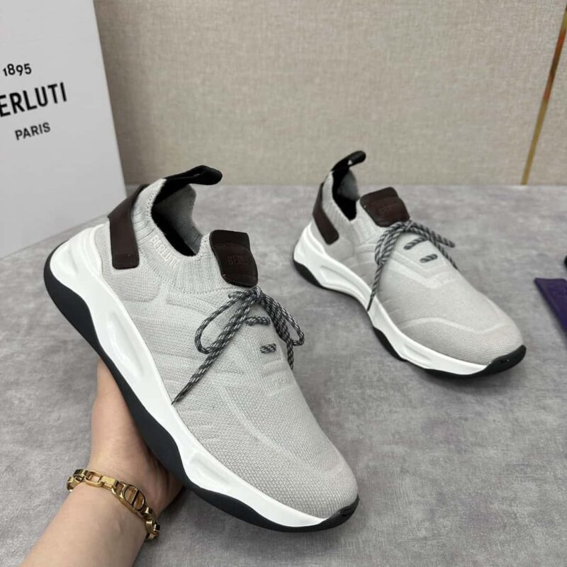 💋💍Berlut* 布鲁提新品 Shadow飞织运动鞋