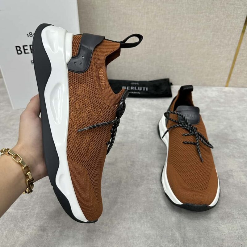 💋💍Berlut* 布鲁提新品 Shadow飞织运动鞋