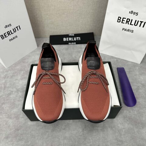 💋💍Berlut* 布鲁提新品 Shadow飞织运动鞋